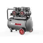 Flyman 50 Litres 3.2HP Twin Motor 50L 8Bar 3200W Oil-Free Compressor F-1600X2BF50L