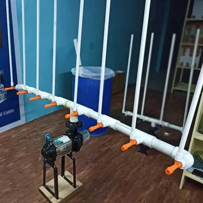 2 HP Venturi Jet Aerator Pump with 8 Venturi Nozzle | For Fish Ponds,Hatcheries in Aquaculture (Digital Panel Included)