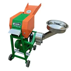 Commercial 2 in 1 Chaff Cutter and Pulverizer Machine With 2 HP Motor