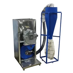Mill Power 7.5 HP Flour Mill/Pulverizer Machine with Blower, 80 Kg/hr Production Capacity