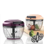 Premium Quality 2 in 1 Vegetable & Fruit Chopper, 500 ml Capacity