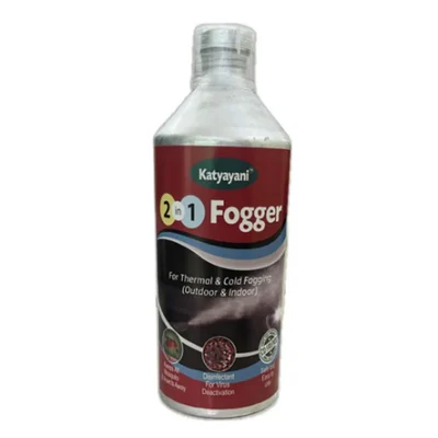 Katyayani 2 In 1 Fogger Insecticide and Disinfectant used for Cold Fogging & Thermal Fogging(Pack-1 liter)