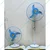 Mitva MSF-P 12, 32W DC Solar Pedestal Fan, 12 Inch Sweep & Adjustable Height (1 Year Warranty)