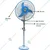 Mitva MSF-P 12, 32W DC Solar Pedestal Fan, 12 Inch Sweep & Adjustable Height (1 Year Warranty)