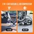 Woscher 2 in 1 HandHeld Car Vacuum Cleaner with Air Compressor Tyre Inflator 