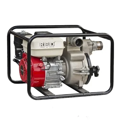 RBD 4-stroke Air-Cooled 2 inch Petrol Operated Water Pump (2-Year Warranty)
