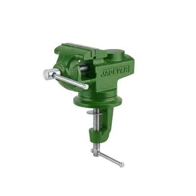 Jadever 2 inch 50mm Heavy Duty Cast Iron Bench Vice with 360 Degree Swivel Base and Integrated Anvil JDBV1A02