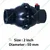 Heavy-Duty 2 inch Piston type Non Return Valve without Flange for irrigation use