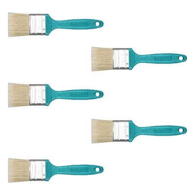 Total 5 Pcs 2 Inch Paint Brush For Oil Based Paint (THT846026)