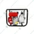 Heavy Duty 4-stroke 6.5 HP 2 inch Petrol Water Pump | Suitable for Irrigation Purposes