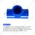 HDPE Threaded Tee 2 Inch Female Thread 6 kg pressure Used For Plumbing & Agriculture