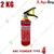 AgniZing ABC Type Fire Extinguisher, 2 Kg 