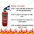 Agni Shield 2 kg Clean Agent Fire Extinguisher For Commercial Uses(ASC-2)