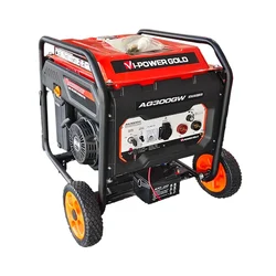 Vi Power Gold 2 KVA Recoil and Electric Start Petrol Welding Generator With 25L Fuel Tank Capacity (AG300GW)
