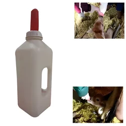 Premium Quality 2 Liter Feeding Bottle for Dairy Small Animals, Pack of 3