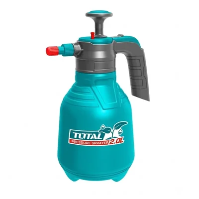 TOTAL 2L 2.5 BAR Hand Pressure Sprayer with Aluminum Pump Lever & Adjustable Nozzle THSPP20202
