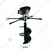 Really RAPL-EA-1730, 4 Stroke Two Man Operated Earth Auger / Post hole digger of 6 HP with 16 inch (40.64 cm) Bit