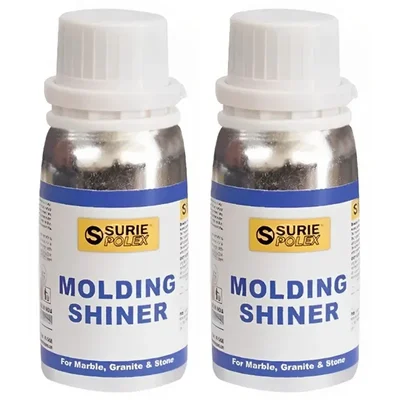 2 Pcs of Surie Polex 100 ml each Molding Shiner For Marble, Granite & Stone