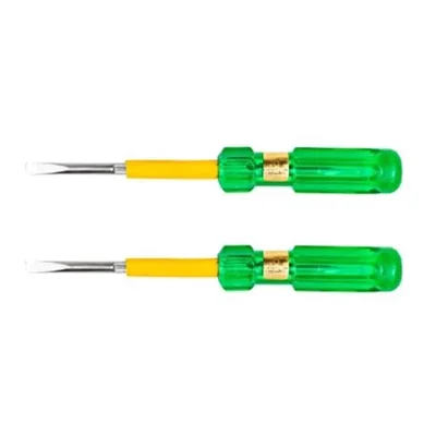Globus 2 Pcs 6 inch Alloy Steel & Plastic Screw Drive Set (358)
