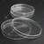 WKM 75 mm Borosilicate Glass Petri Dish for Laboratories (Pack of 2)