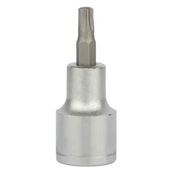 Keaa 2 Pcs 1/2 Inch TORX Bit Socket T30 High Strength Chrome Vanadium Steel Tool for Garage and Workshop Use