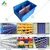 Avsar 300 x 200 x 160 mm FPO Blue Storage Bin with Verticle & Horizontal Partition, HDPE Material (Bin-35) - Pack of 2
