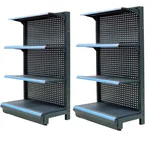Premium Quality 5 x 3 Feet 4 Shelves  Display Rack - Set Of 2