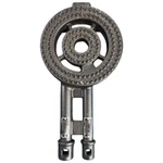 Heavy Duty SF Bottom 2 Ring Burner for Industrial Gas Bhatti