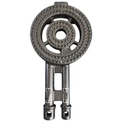 Heavy Duty SF Bottom 2 Ring Burner for Industrial Gas Bhatti