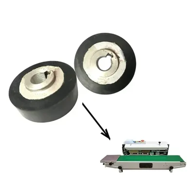 Pack of 2 Pcs, Rubber Roller for FR-900 Band Sealer