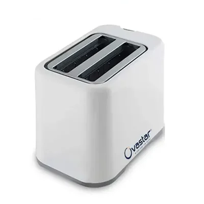 Ovastar 750 W Pop Up Toaster (White) with 1 Year Domestic Warranty (OWPT-4002N)
