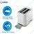 Ovastar 750 W Pop Up Toaster (White) with 1 Year Domestic Warranty (OWPT-4002N)