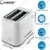 Ovastar 750 W Pop Up Toaster (White) with 1 Year Domestic Warranty (OWPT-4002N)
