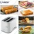 Ovastar 750 W Pop Up Toaster (White) with 1 Year Domestic Warranty (OWPT-4002N)