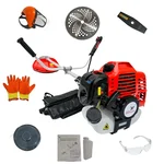 Sharp Garuda Premium 43CC 2Stroke Sidepack  Brush Cutter Machine With Accessories 