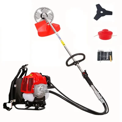 Orezen Premium Quality 2 Stroke 52 CC Backpack Petrol Brush Cutter / Crop Cutter For Agriculture & Gardening