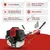 Heavy Duty 2 Stroke 4 in 1 Multi Attachment Sidepack brush Cutter With Round Tiller Attachment