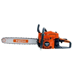 NCH H681, 58cc 2-Stroke Petrol Chainsaw with 18 inch Guide Bar for Felling/Cutting Trees, Logging Woods