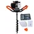 Gramstrong 52-cc 2-stroke Earth Auger  / Post hole digger  Engine with 101.6 mm (4 inch) Drill Bit | Free Accessories