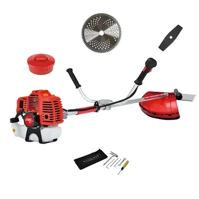 SPEAR 52 CC 2-Stroke Sidepack Multi Crop Grass Cutter Machine With Free Accessories