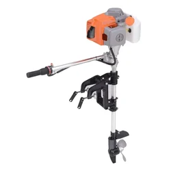 Heavy Duty 2 Stroke 68cc 3 HP Outboard Motor For Boat 
