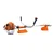 Yuri YPBC-G45, 42.7CC 2 Stroke Sidepack Petrol Brush Cutter | 1.6 kW Professional Grass Cutting Machine