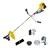 Kisankraft KK-BC-565, 2.27 HP 52.7 CC 2-Stroke Sidepack Brush Cutter with Accessories