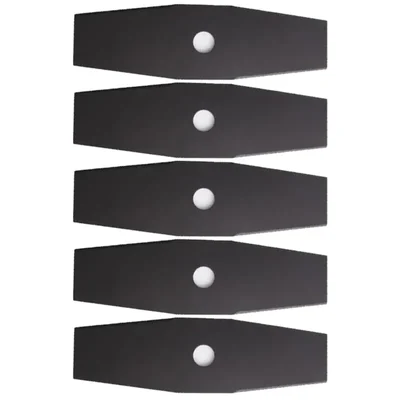 Heavy Duty 5 Pieces 12 Inch 2.5 mm Diamond Cut 2T Blade For Petrol Brush Cutter, BC-155