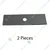 Heavy Duty 12 Inch 2.5 mm (2 Pieces) Flat Steel 2T Blade For Brush Cutter, BC-153