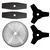 Heavy Duty 2-Teeth Blade (2 Pcs), 3-Teeth Blade (2 Pcs) and 80-Teeth TCT Blade (1 Pc) Combo For Petrol Brush Cutter