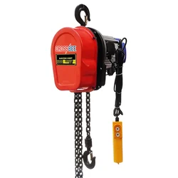 CROSSBEE 2 Ton Electric Chain Hoist With 3 Meter & 8 mm Load Chain, 3 Meter Standard Lift, Single Phase & Single Fall