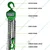 Turtle 2 Ton Chain Pulley Block With 3 Meter Lifting Height, 3 meter & 6mm Load chain, Double Fall