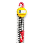 BULLIFT 2 Ton 3 Meter Manual Hand Chain Pulley Block Hoist with Grade 80 Red Oxide Chain for Lifting Goods