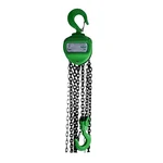 Turtle 2 Ton Chain Pulley Block With 6 Meter Lifting Height, 6 meter & 6mm Load chain, Double Fall